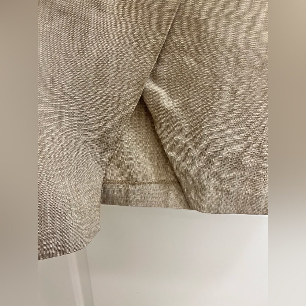 NWT Zara Structured Strapless Dress with One off the Shoulder Sleeve - Picture 9 of 12